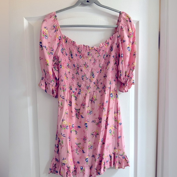 Faithful the Brand Juliette floral sage mini dress - Picture 4 of 5